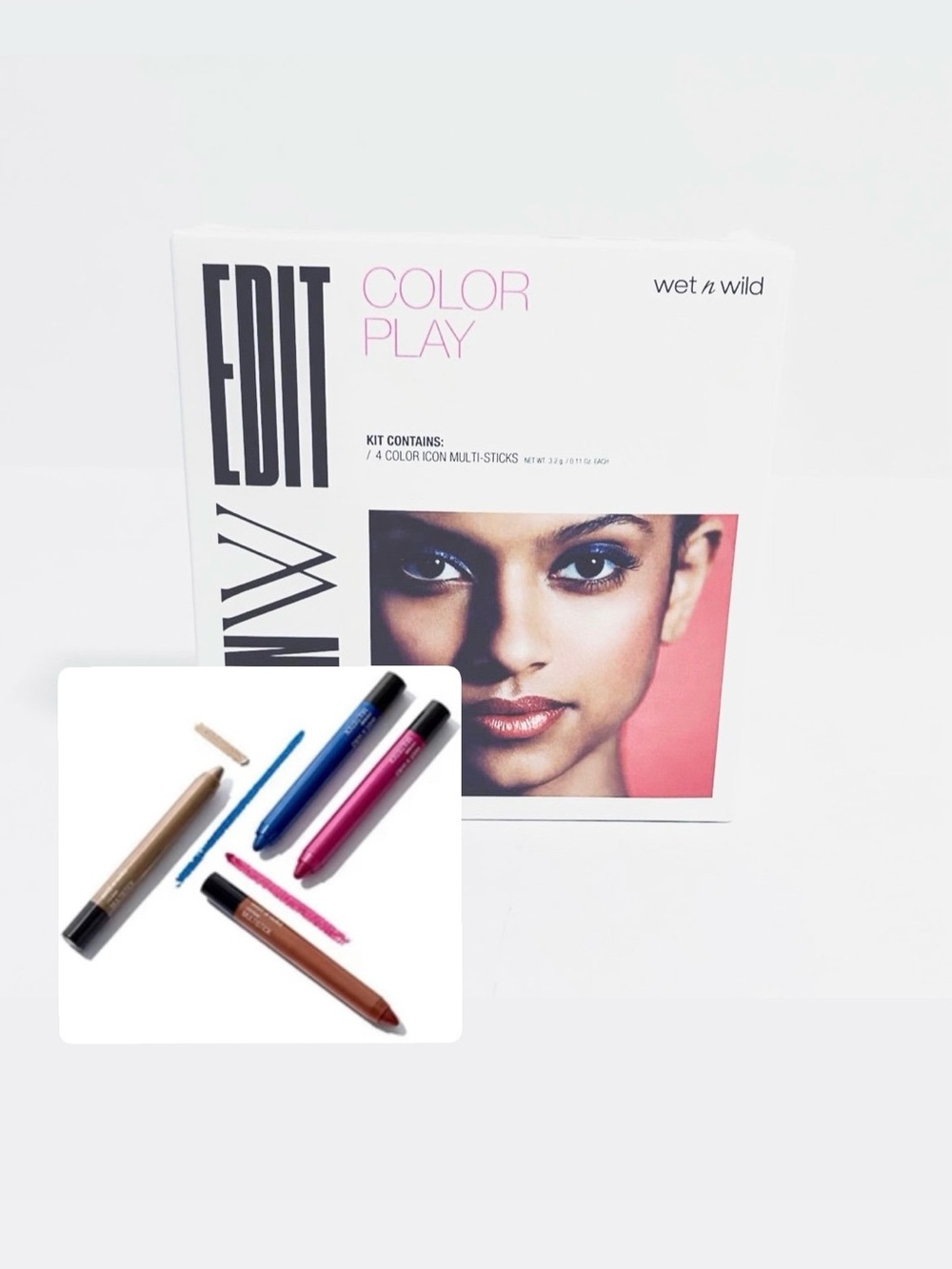 Wet n Wild Edit Makeup Color Icon Multi-Sticks Set